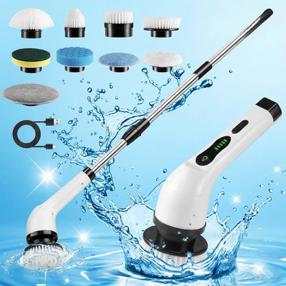 PowerScrub 9™ – 9-i-1 Elektrisk Rengöringsborste