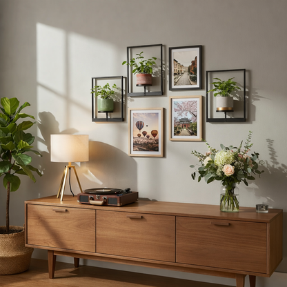 AuraFrame – Väggdekoration som får ditt favoritföremål att ta plats. 🌿