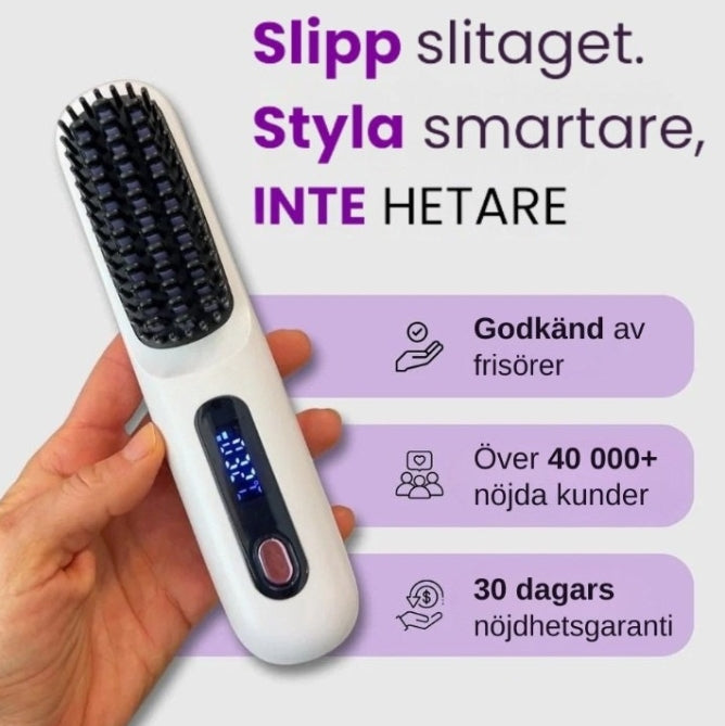 Curluxe™ AirStyle 3-i-1 Stylingborste – Locka, Torka & Platta