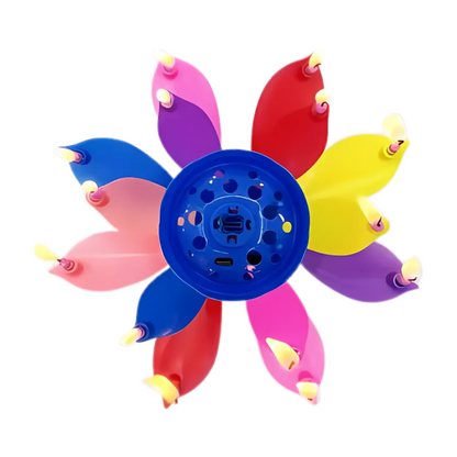 Blomsterljus™: Magisk Blomma Födelsedag Ljus