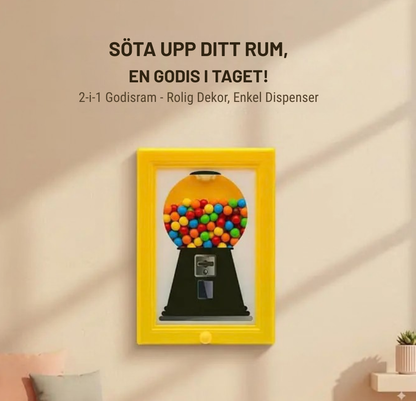 RetroSnack™ | Retro godisdispenser med färgstark design